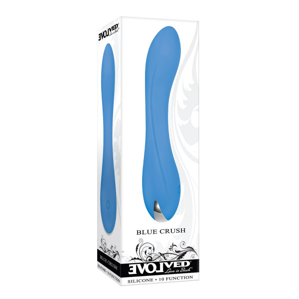 BLUE CRUSH Гибкий силиконовый вибратор_1