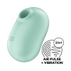 Вакуумно-клиторальный стимулятор с вибрацией Satisfyer Pro To Go 2, мятный_1