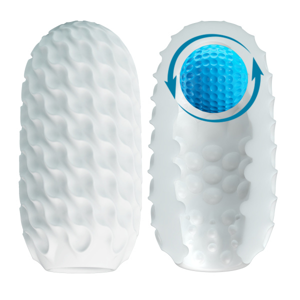 Мастурбатор с вращающимся шариком внутри BM-00900T89-2Q_1