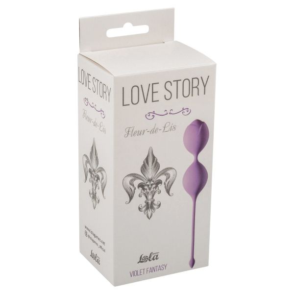 Вагинальные шарики Love Story Fleur-de-lis Violet Fantasy_3