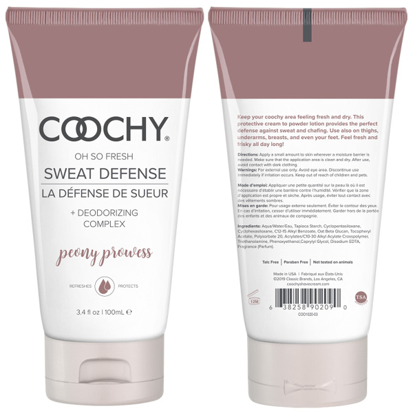 Крем-пудра с дезодорирующим эффектом COOCHY Sweat Defense 100 мл_1