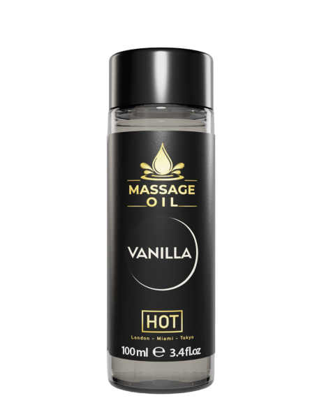 Массажное масло HOT c ароматом Ванили 100 мл. 44305_1