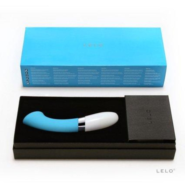 Gigi2 Turquoise Blue Вибромассажер насыщенно голубой_1