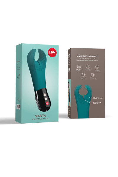 Вибромастурбатор Fun Factory MANTA, зеленый_2