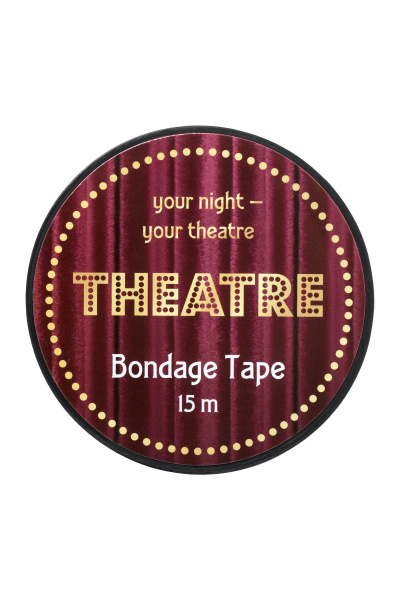 Бондажный скотч TOYFA Theatre, черный, 15 м._4