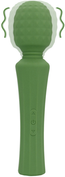 Мощный вибромассажер WAND - Green Mumba_5