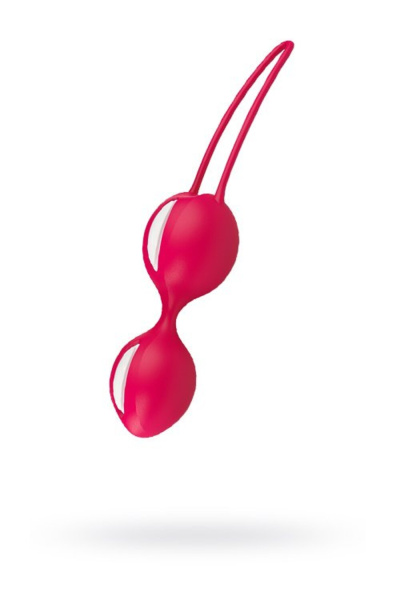 Вагинальные шарики Fun Factory SMARTBALLS DUO, силикон, красные, 17 см_4
