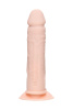 Вибратор для двойного проникновения RealStick Silicone Jason M, сайлекспан, телесный, 18,5 см_6