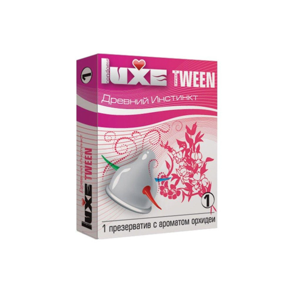 Презервативы Luxe Tween Древний инстинкт Орхидея_1