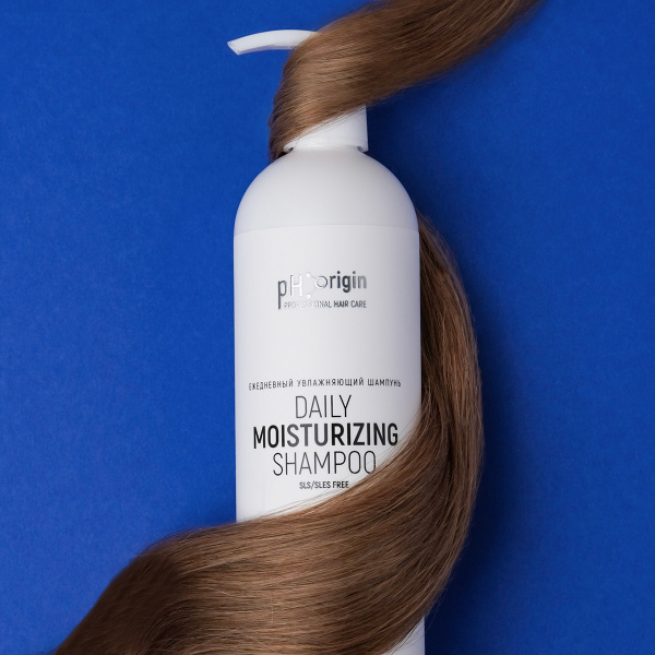 Шампунь ежедневный увлажняющий pH Origin Daily Moisturizing SLS/SLES Free Shampoo 250 мл_4