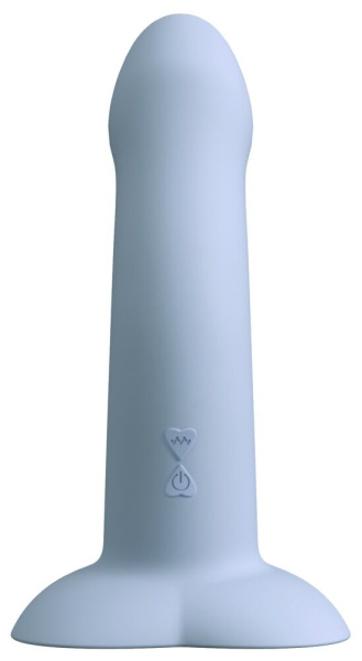 Вибростимулятор на присоске Heart Guy, голубой_4