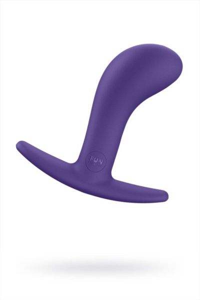 Анальный стимулятор Fun  Factory BOOTIE MEDIUM, силиконовый, фиолетовый, 9,3 см_4