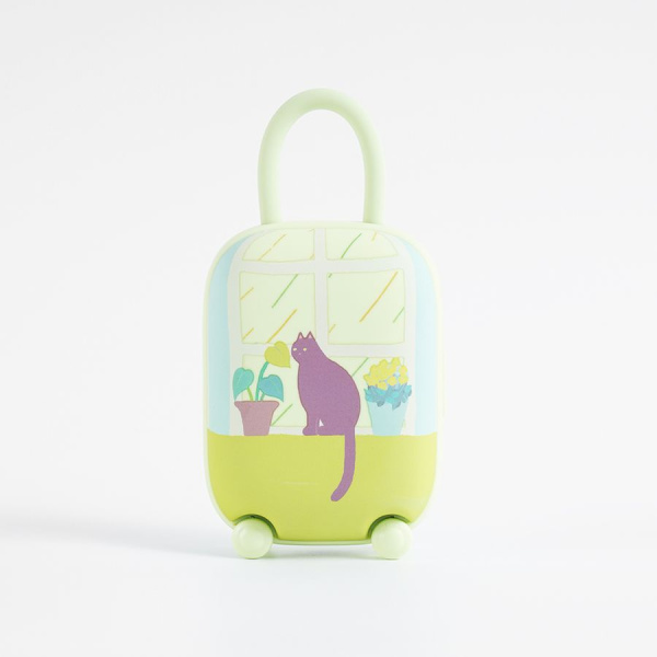Вибратор 2в1 BeYourLover Magic Suitcase с бесконтактным клиторальным стимулятором, зеленый_4