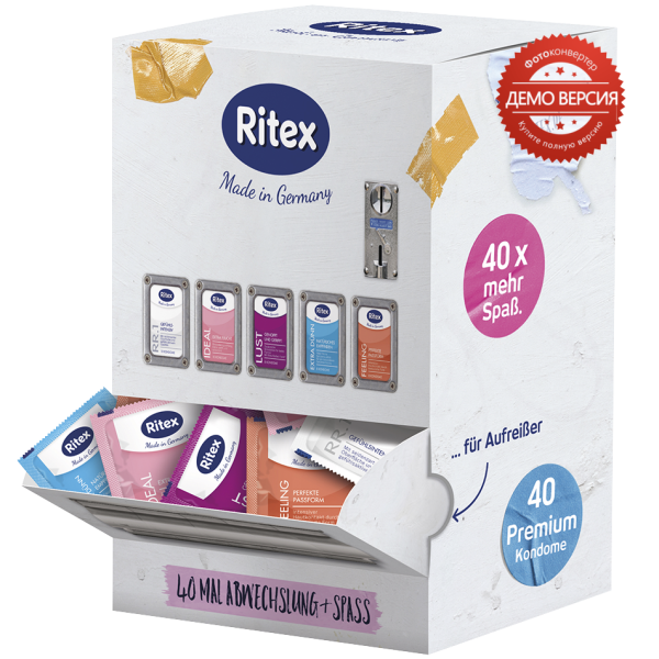 Презервативы Ritex SORTIMENT Kondomautomat 40шт_1