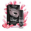 Съедобный гель с вибрацией Orgie DUAL VIBE! со вкусом коктейля STRAWBERRY GIN AND TONIC 15мл_1