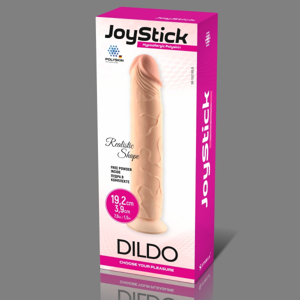 Фаллоимитатор JoyStick на присоске, 19,2 см_2