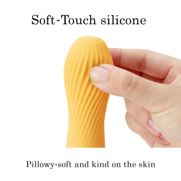 IROHA ZEN Вибратор Yuzucha желтый_3