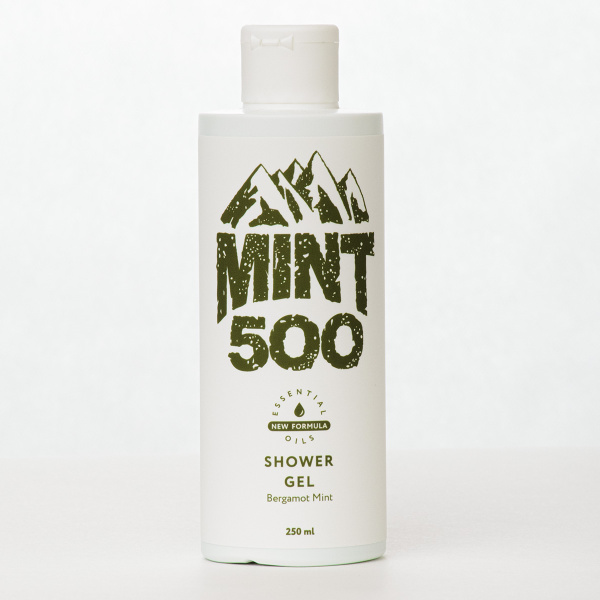 Увлажняющий гель для душа Mint500 Shower Gel Bergamot Mint 250 мл_2