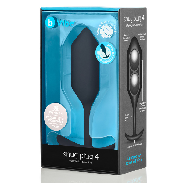 Профессиональная пробка для ношения B-vibe Snug Plug 4_2
