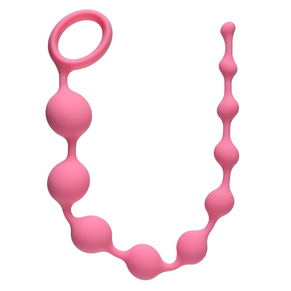 Анальная цепочка Long Pleasure Chain Pink_1