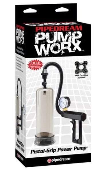 Помпа вакуумная для мужчин Pistol-Grip Power Pump_1