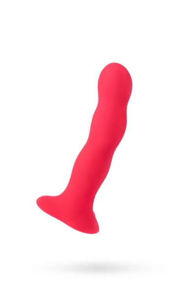 Фаллоимитатор Fun Factory STUBS BOUNCER, силикон, красный, 19 см_4