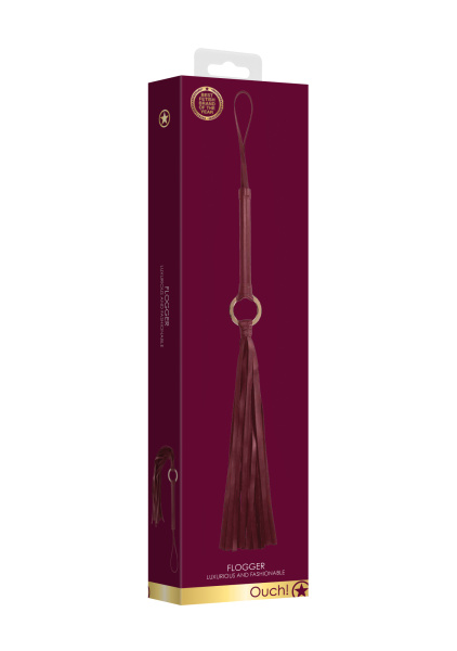 Хлыст Ouch Ouch! - Flogger - Burgundy_1