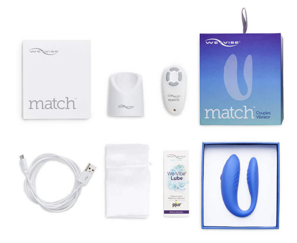 WE-VIBE Match Вибратор для пар голубой_6