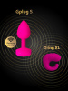 Gvibe Gplug Small - Инновационная маленькая дизайнерская пробка с вибрацией, 8х2.8 см (розовая)_5