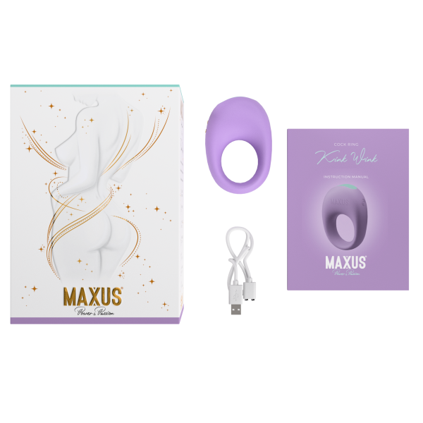 Эрекционное кольцо Maxus Kink Wink (Кинк Уинк) с вибрацией_2