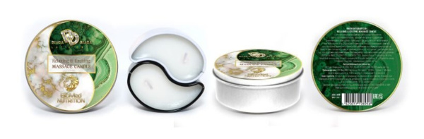 Массажная свеча Relaxing & Exciting Massage Candle Малахитовый сон 2 шт. по 15 мл_1