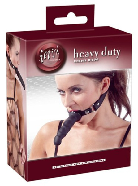 Кляп с наружним фаллоимитатором Knebel mit Dildo_1