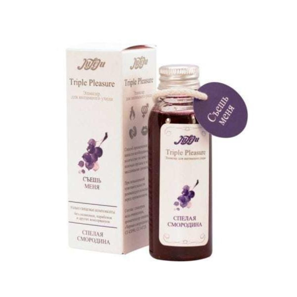 Эликсир для интимного ухода "Triple Pleasure" Спелая смородина 65 гр_10