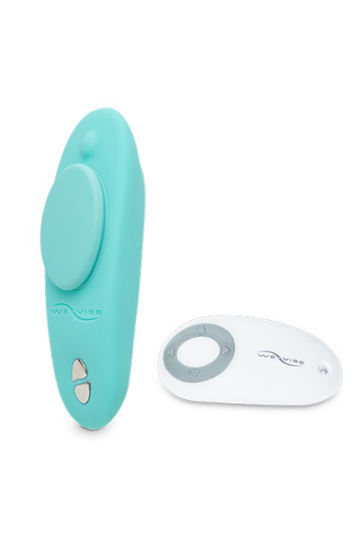 WE-VIBE Клиторальный вибратор Moxie голубой_3