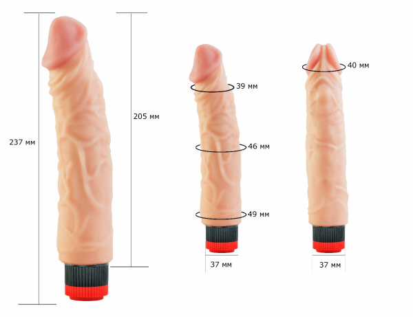 Вибратор HUMAN FORM 600507ru_1