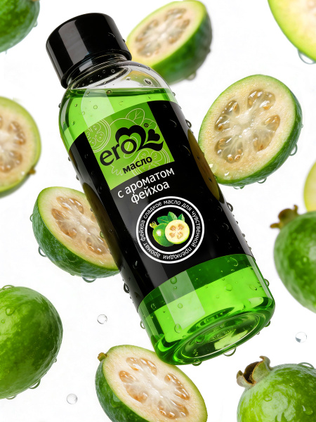 Масло массажное EROS EXOTIC с ароматом фейхоа, 50 мл_3