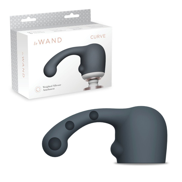 Утяжеленная насадка для массажера le Wand CURVE черный_8