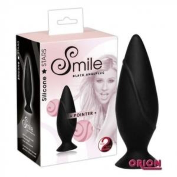 Smile  Анальная втулка Pointer черная S_1