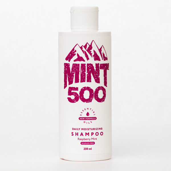 Шампунь увлажняющий Mint500 Daily Moisturising SLS Free Shampoo Raspberry Mint 250 мл_2
