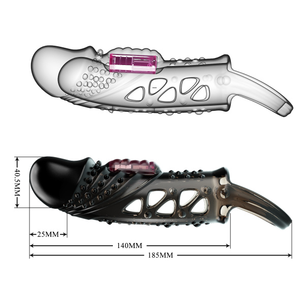 Насадка на пенис с вибрацией BI-026242-1_1