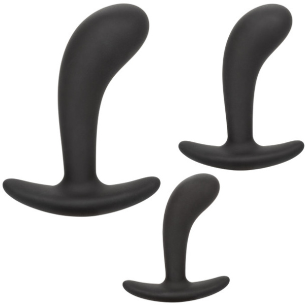 Набор из 3 анальных пробок из силикона SILICONE PROSTATE KIT_5
