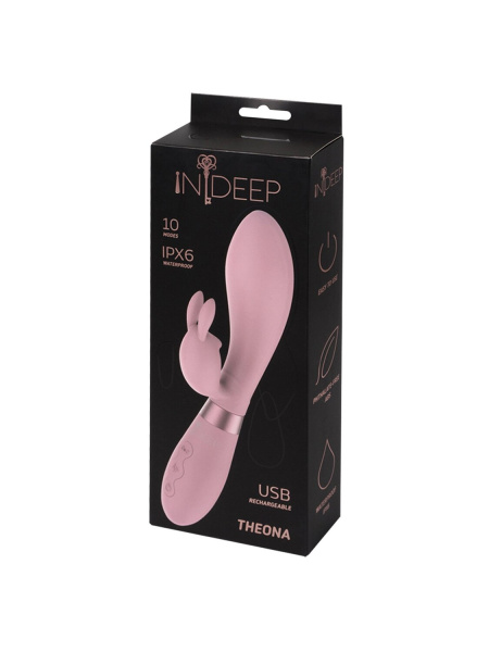 Перезаряжаемый вибратор Indeep Theona Pink_4