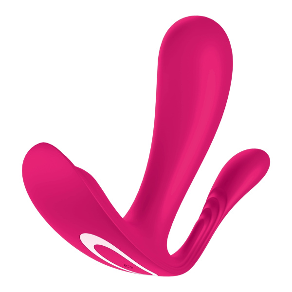 Бесшумный вибромассажер Satisfyer Top Secret+  для ношения и стимуляции точки G, розовый_1