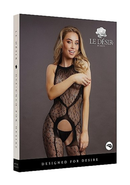 Кетсьюит (боди-комбинезон) с доступом Crotchless Leopard_1