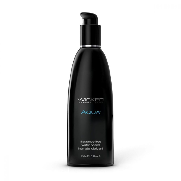 Легкий лубрикант на водной основе с алое Wicked AQUA, 250 мл_1