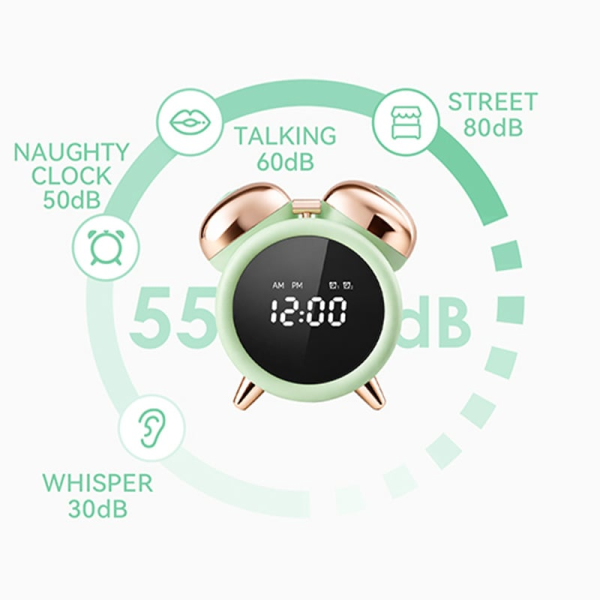Умный стимулятор-будильник BeYourLover Naughty Clock с вакуумной стимуляцией и вибрацией, зеленый_5