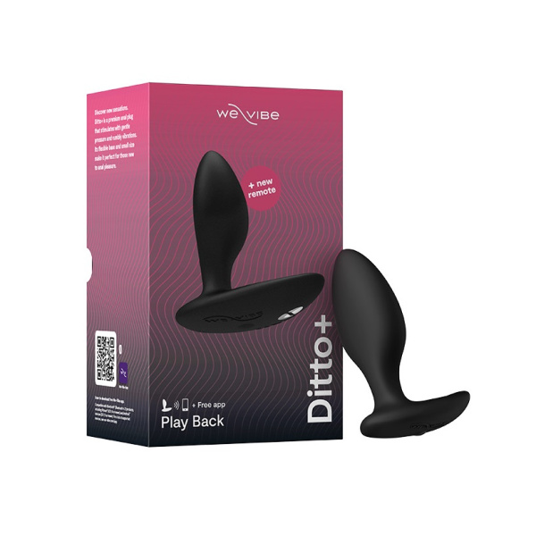 Анальная вибровтулка We-Vibe Ditto+ черный_3