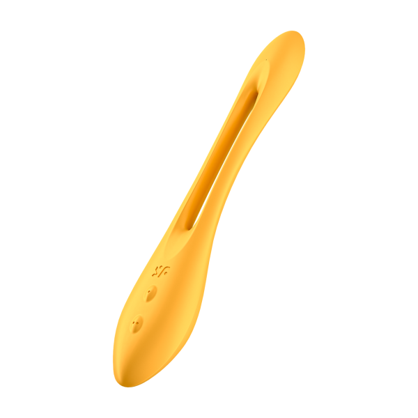 Вибромассажер Satisfyer Elastic Joy, темно-желтый_1