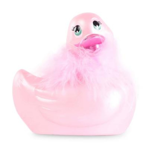 Вибратор-уточка Big Teaze Toys I Rub My Duckie 2.0, розовый E29005 (жен. вибратор)_1