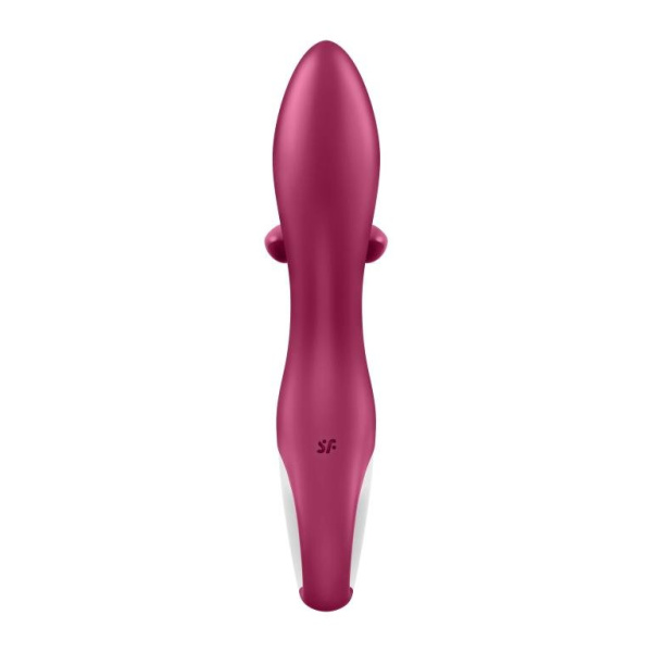 Вибратор-кролик Satisfyer Embrace me, ягодный_5